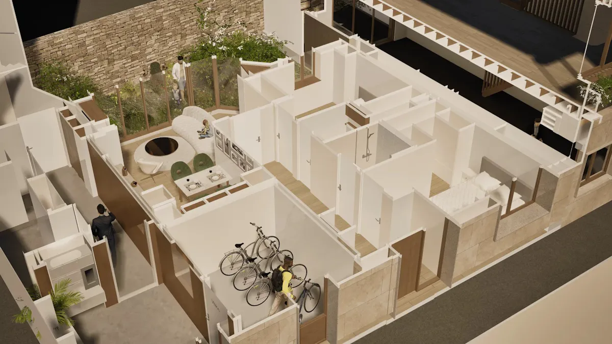 4 pièces 96 m², Paris 14e