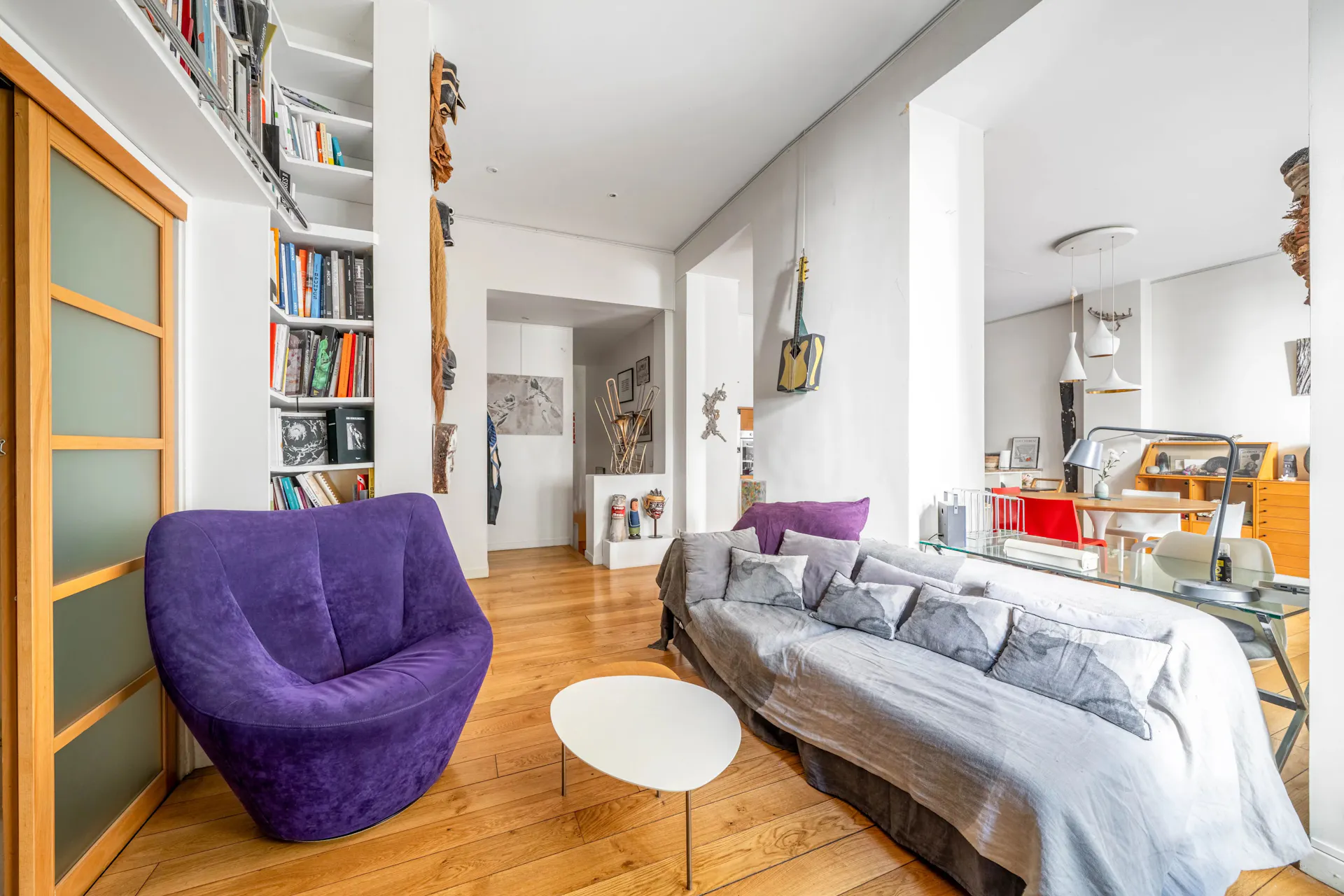 Nue-propriété : 5 pièces de 114 m² avec 42 m² d’extérieur, Paris 14e