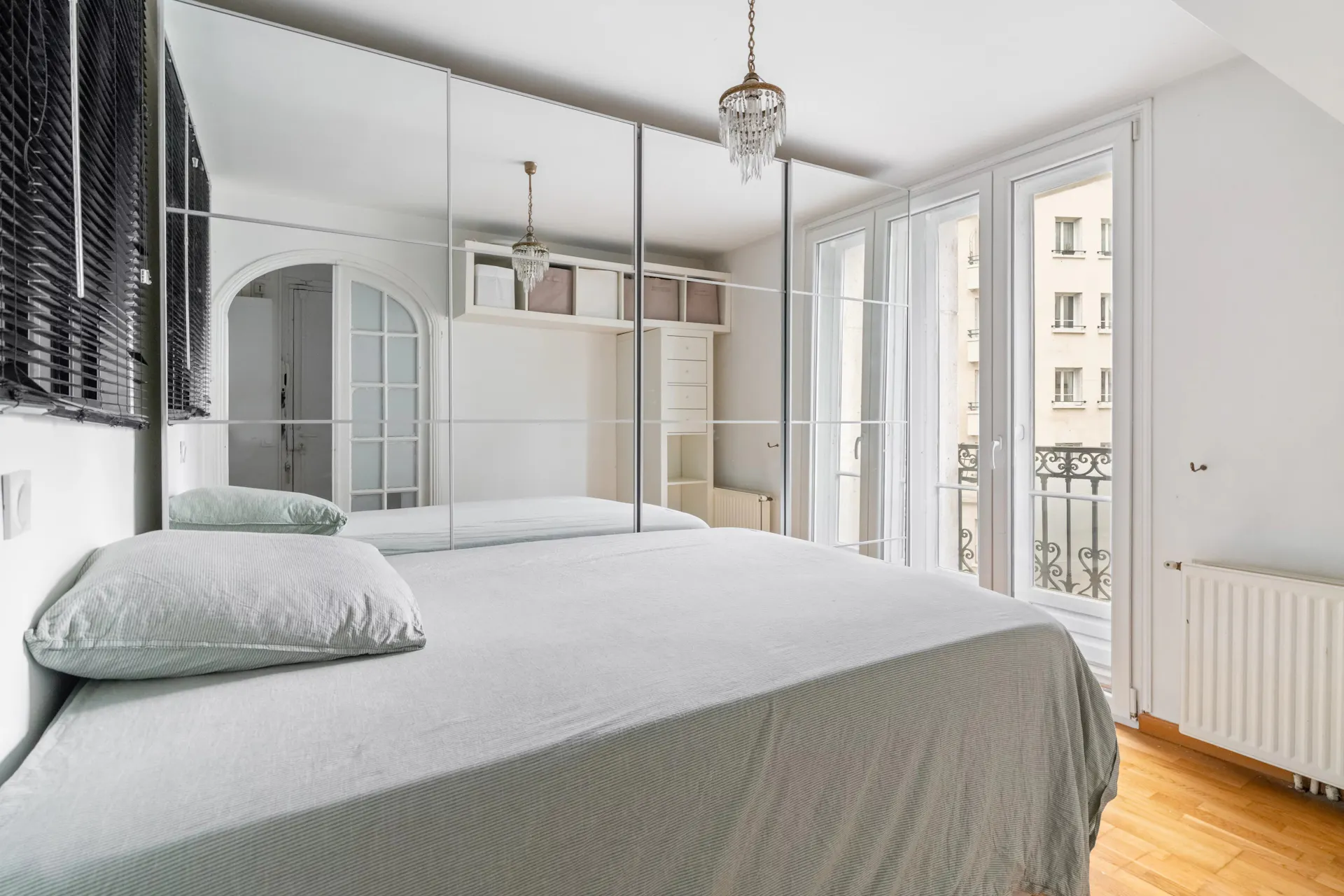 3/4 pièces de 53 m² avec balcon rue Monge, vue dégagée