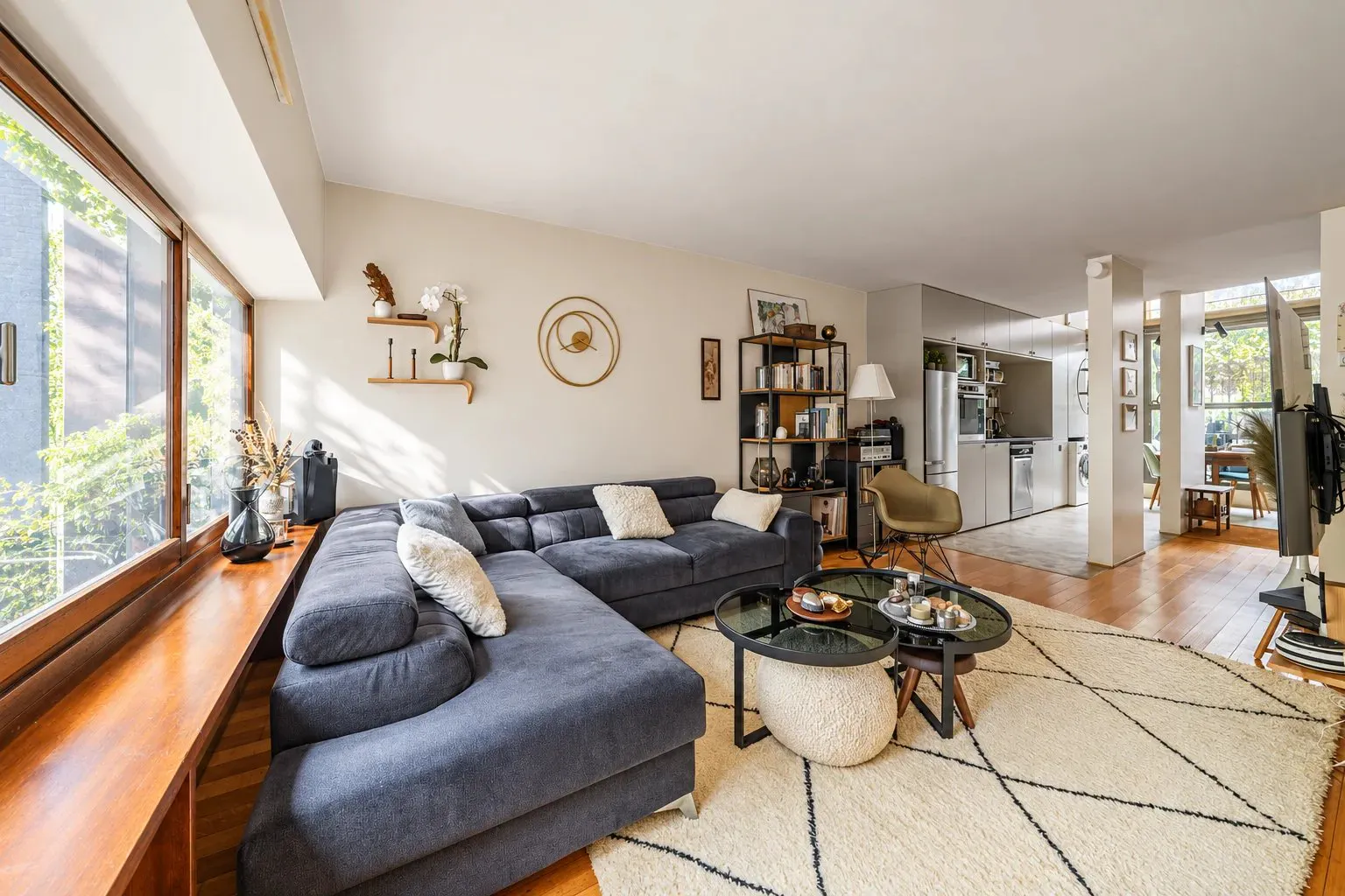 48 m² 2-room flat with 11 m² terrace, Moulin Vert