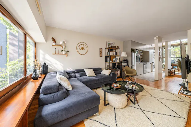 48 m² 2-room flat with 11 m² terrace, Moulin Vert