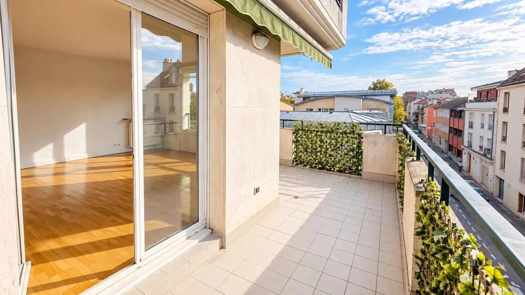 83 m² flat with terrace, Montrouge