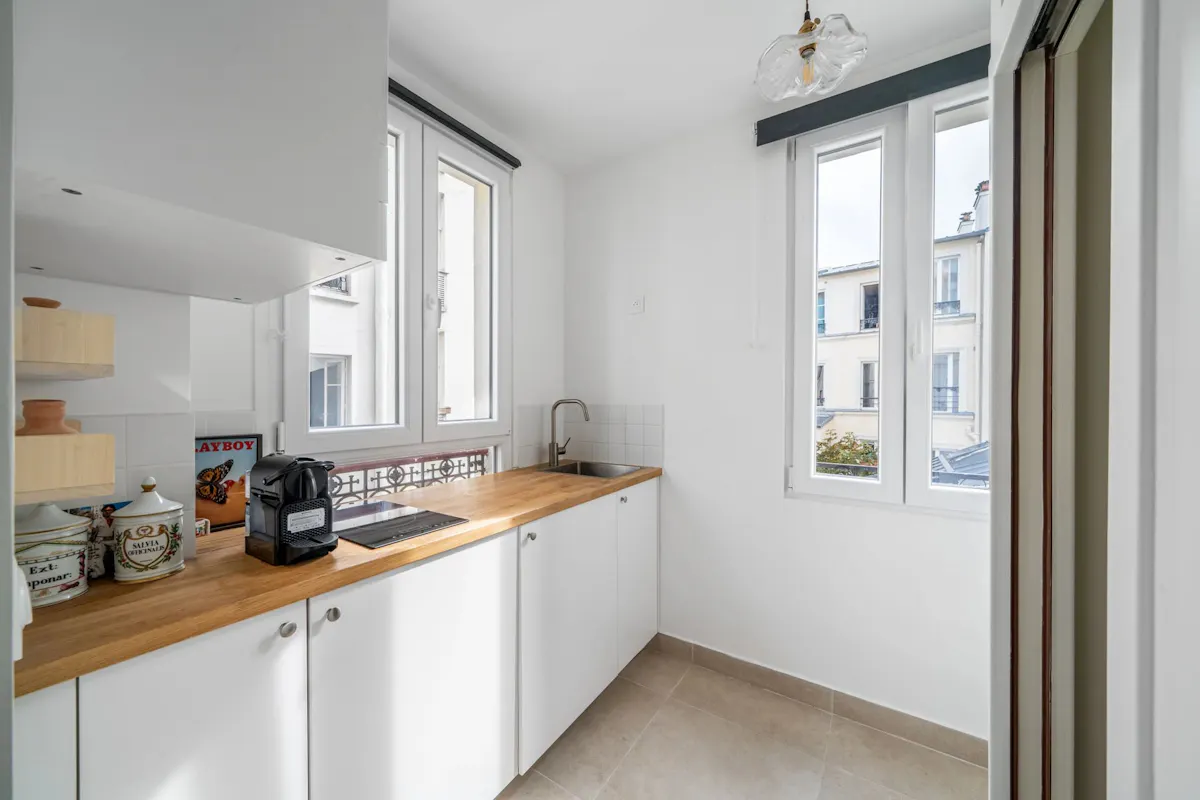 Studio 21 m², Montparnasse, Paris 14e