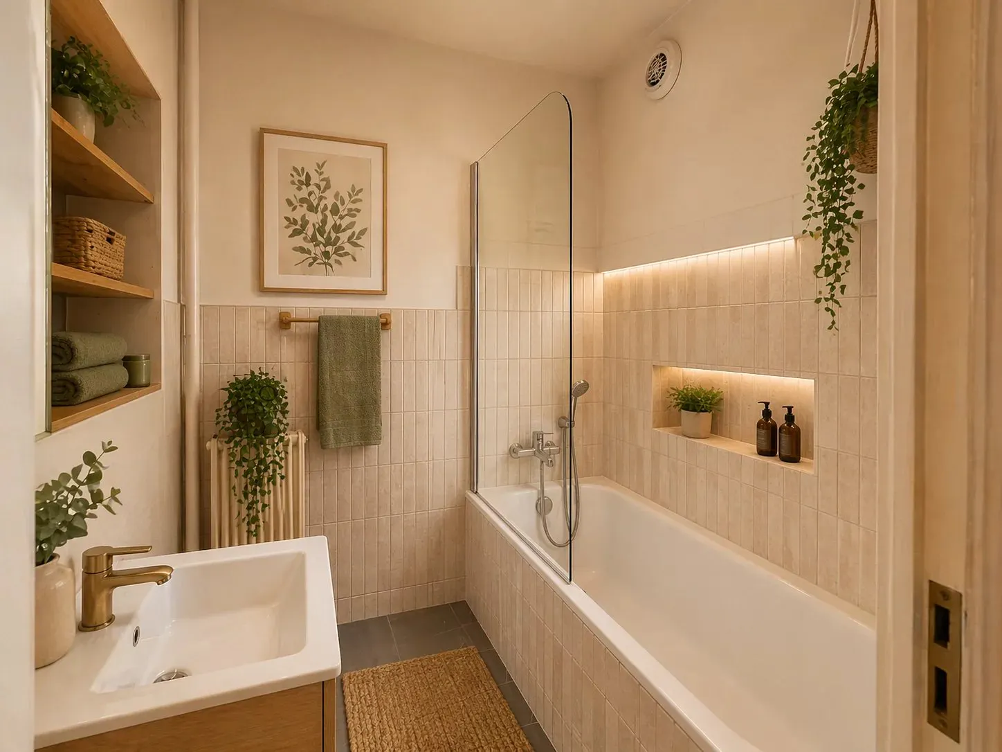 43 m² 2-room flat with 12 m² terrace on the 8th floor, Le Parnassium