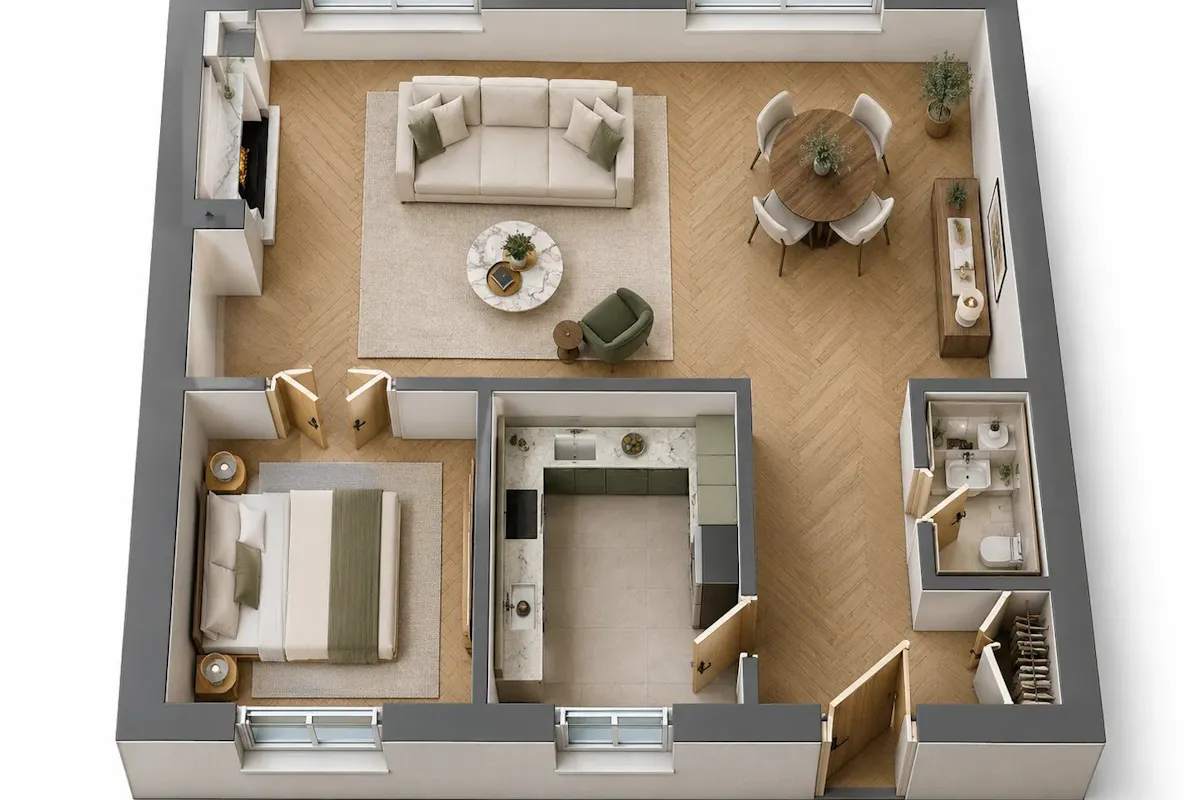 3 pièces 48 m², Sorbonne, Paris 5e