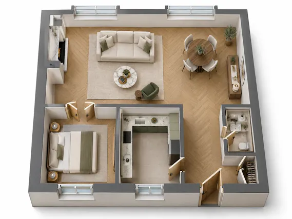 3 pièces 48 m², Sorbonne, Paris 5e