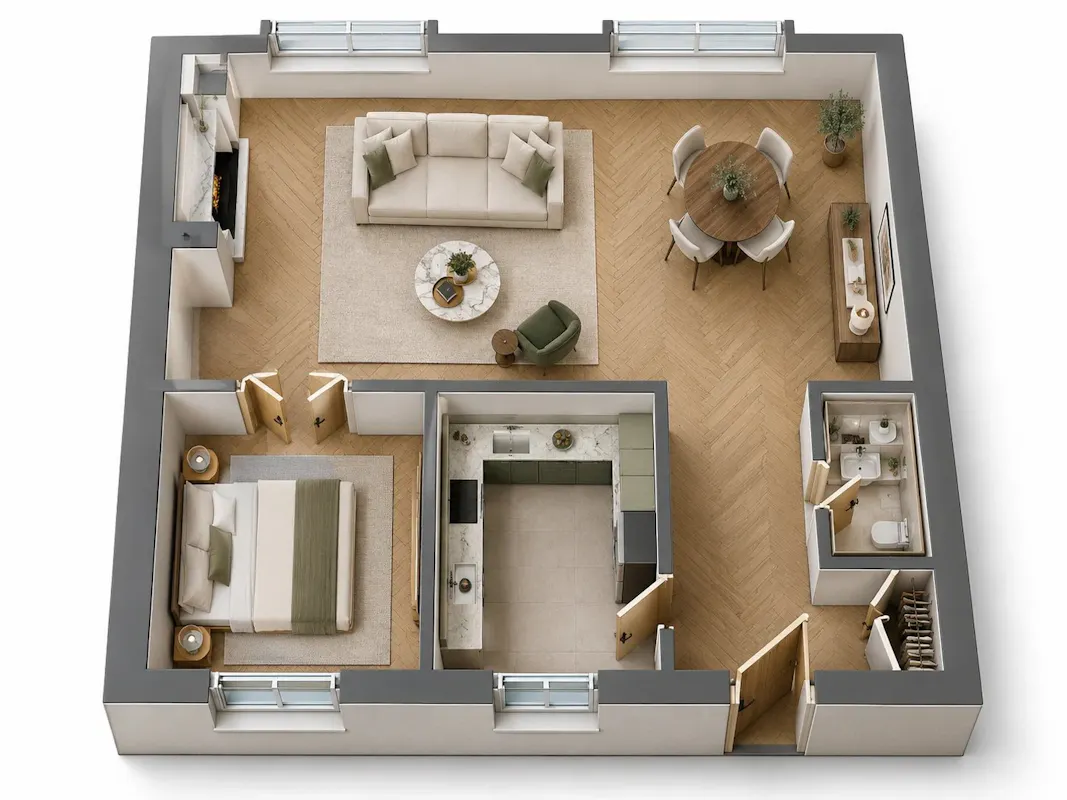 3 pièces 48 m², Sorbonne, Paris 5e