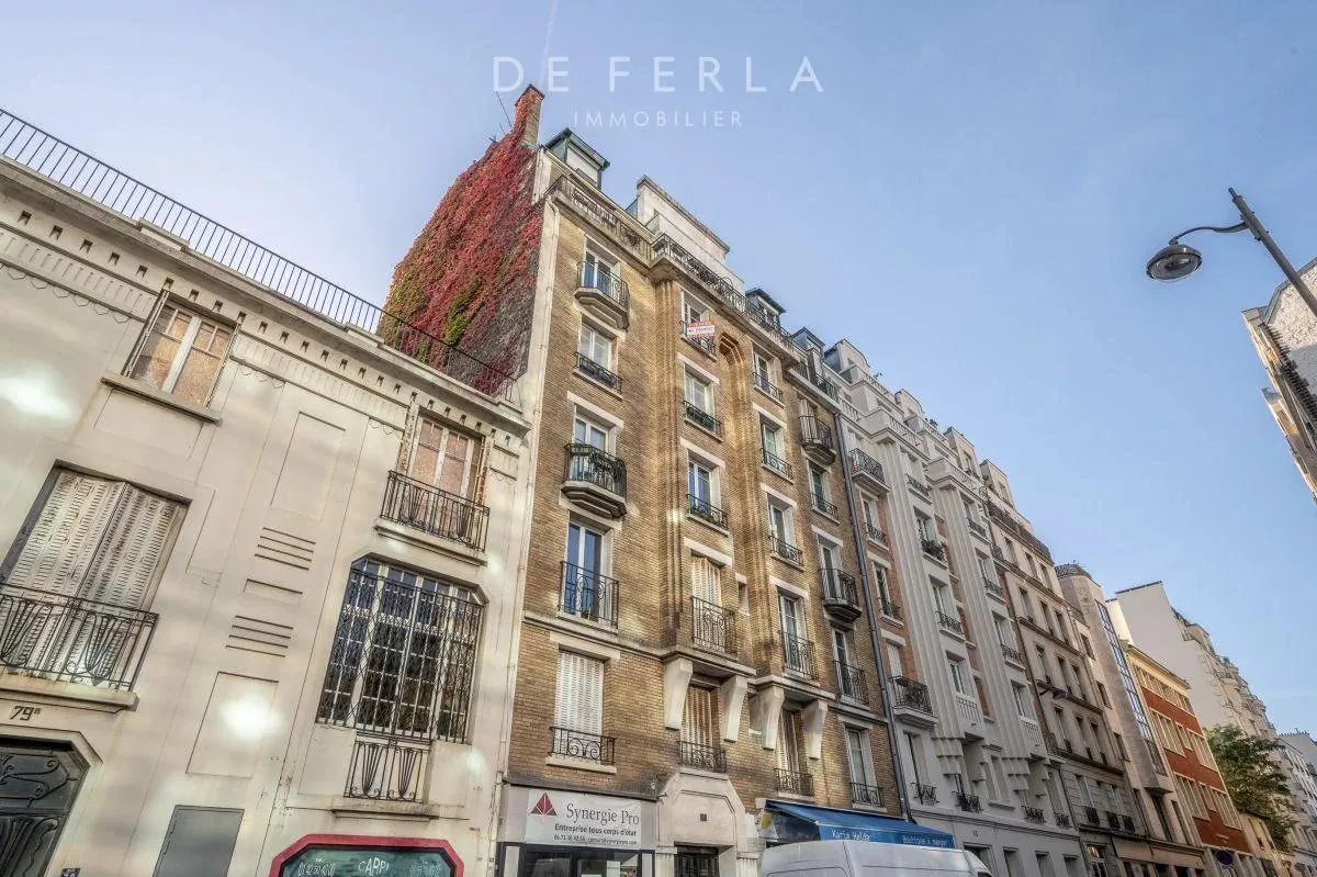 Studio 28 m², Paris 15e, vue 2