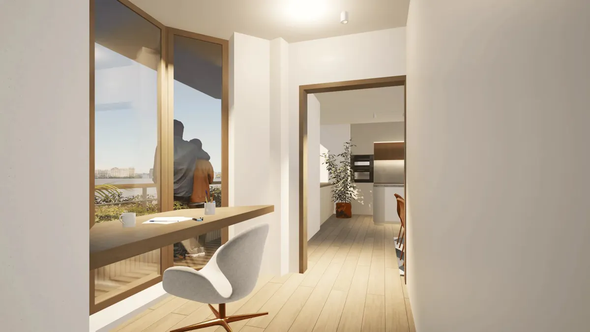 4 pièces 101 m², Paris 14e